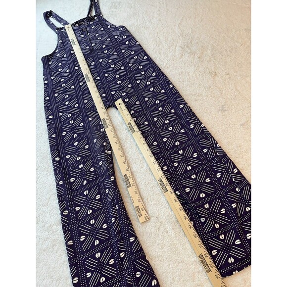 Ade + Ayo Black History Month Size Large 12-14 Overalls - Purple Abstract - Picture 12 of 16